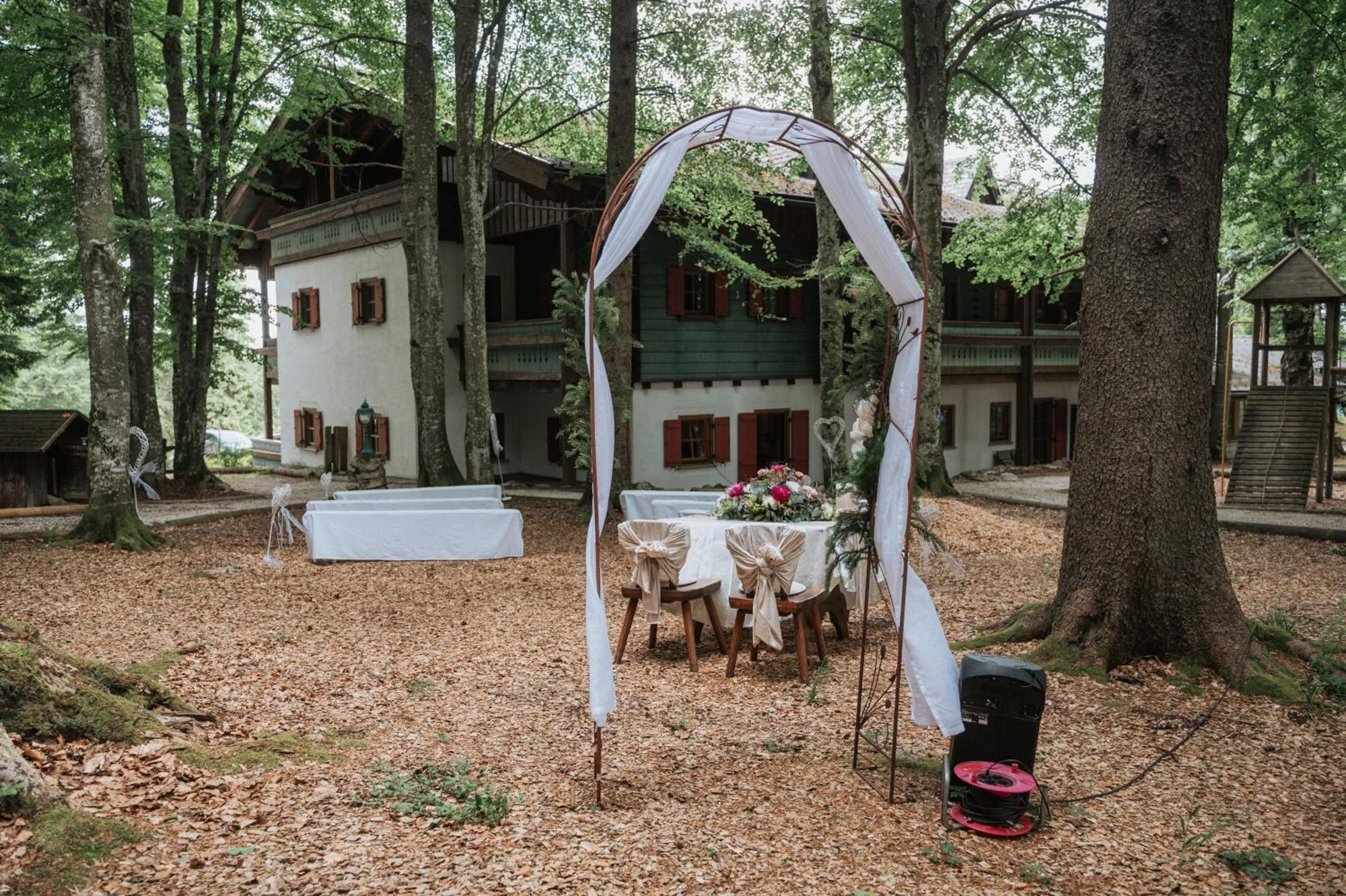 霍驰博格豪斯酒店 Grünau im Almtal 外观 照片